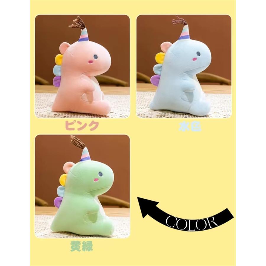 縫いぐるみ 怪獣 かいじゅう 3colors フワフワ  可愛い ふわふわ 抱き枕 3サイズ 動物 屋内 室内 大きい 洗える プレゼント おもちゃ |  | 02