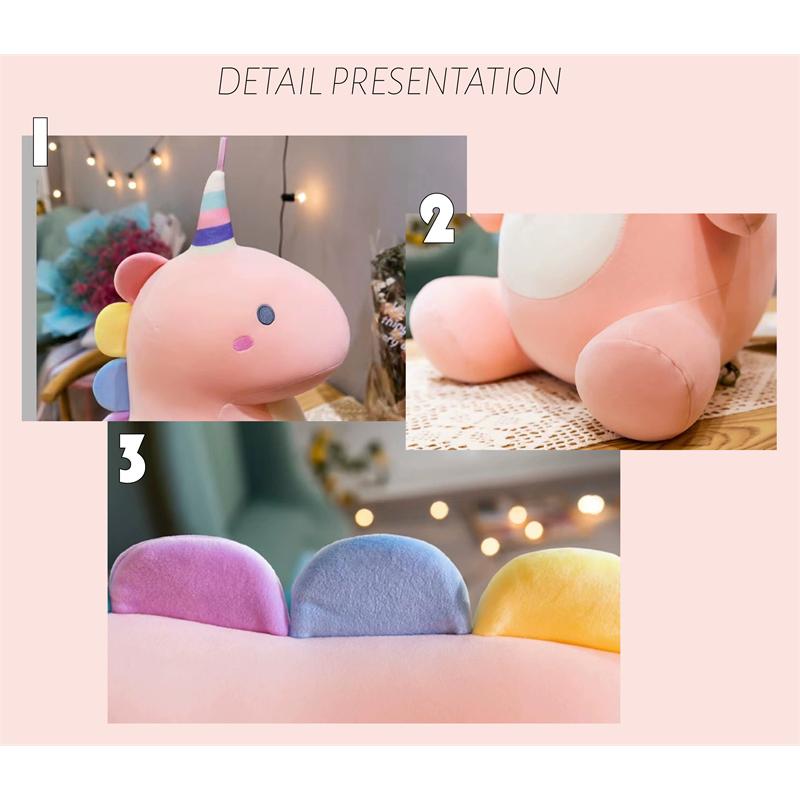 縫いぐるみ 怪獣 かいじゅう 3colors フワフワ  可愛い ふわふわ 抱き枕 3サイズ 動物 屋内 室内 大きい 洗える プレゼント おもちゃ |  | 04