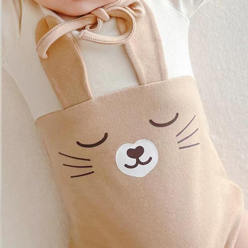 半袖 ウサギ 衣装 ロンパース ベビー 二点セット カバーオール 子供 服 帽子 2colors 可愛い フワフワ キッズ 赤ちゃん オシャレ 子ども かわいい 写真 |  | 04