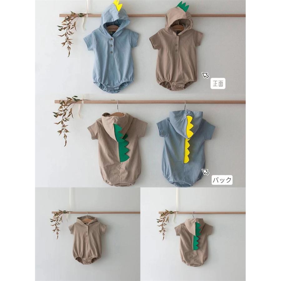 半袖 衣装 ロンパース ベビー 怪獣ロンパース カバーオール 子供 オールインワンタイプ 服 帽子 可愛い コスプレ キッズ 赤ちゃん コスチューム 仮装 子ども |  | 02