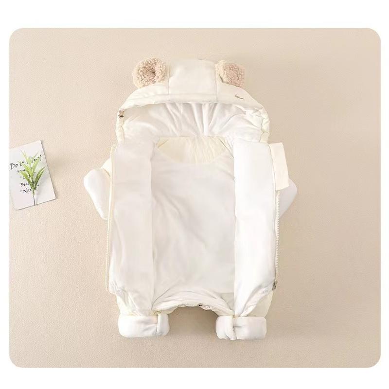 冬用 ベビーロンパース 暖かい 一体式 オシャレ フワフワ 前開きデザイン 可愛い 赤ちゃん  ベビージャンバー、上着、オールインワンタイプ 女の子男の子 |  | 02