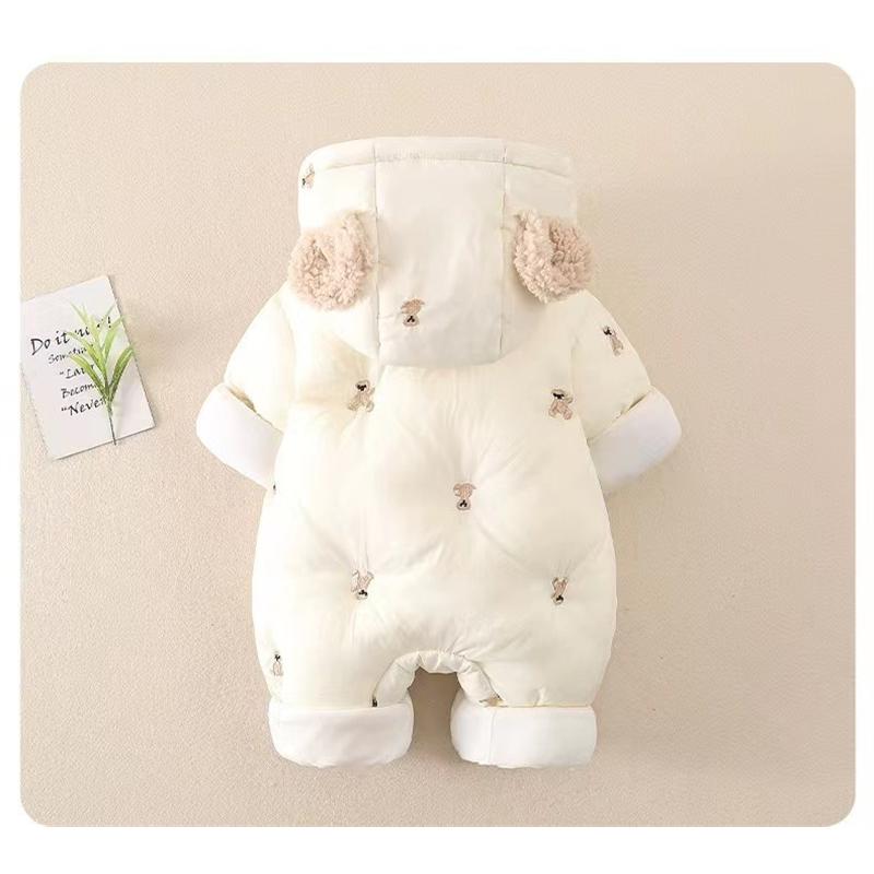 冬用 ベビーロンパース 暖かい 一体式 オシャレ フワフワ 前開きデザイン 可愛い 赤ちゃん  ベビージャンバー、上着、オールインワンタイプ 女の子男の子 |  | 06