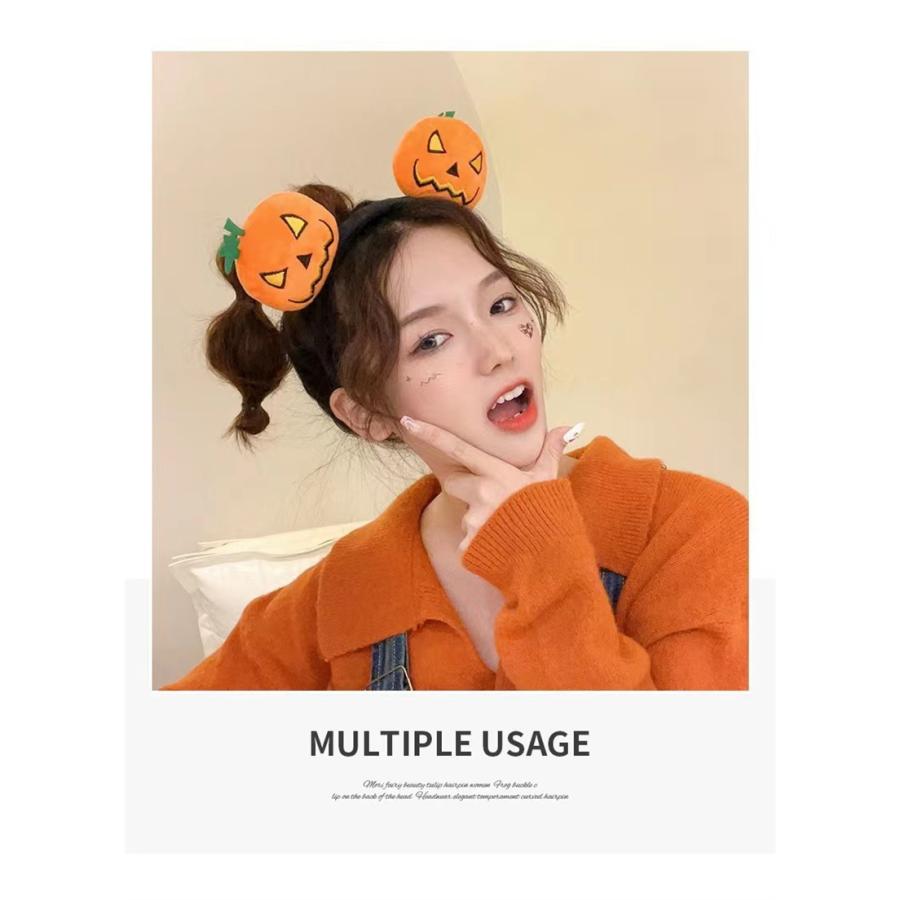 カチューシャ ハロウィン 子供大人 イベント カボチャカチューシャ レディース helloween 4種類 シンプル 可愛い ヘアアクセサリー |  | 06