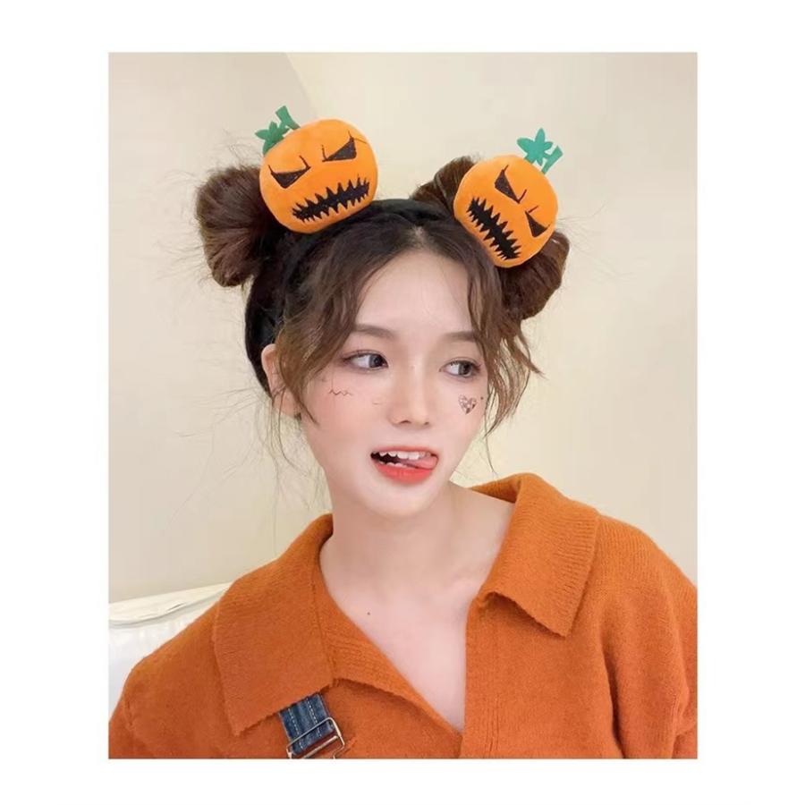 カチューシャ ハロウィン 子供大人 イベント カボチャカチューシャ レディース helloween 4種類 シンプル 可愛い ヘアアクセサリー |  | 07