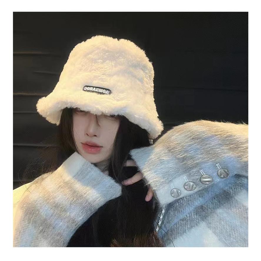 帽子 冬用 ハット レディース バケットハット レディース 無地 厚手 もこもこ 防寒 ふわふわ あったか つばひろ 折りたたみ 軽量 旅行用 小顔効果 |  | 06