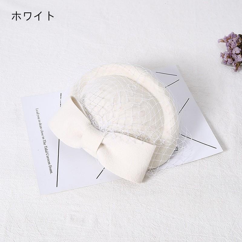 ベール付き　トークハット　トーク帽　フォーマル アクセサリー　パーティー用品　レディース　女性用　髪飾り　カクテル帽　8色 th024h |  | 01