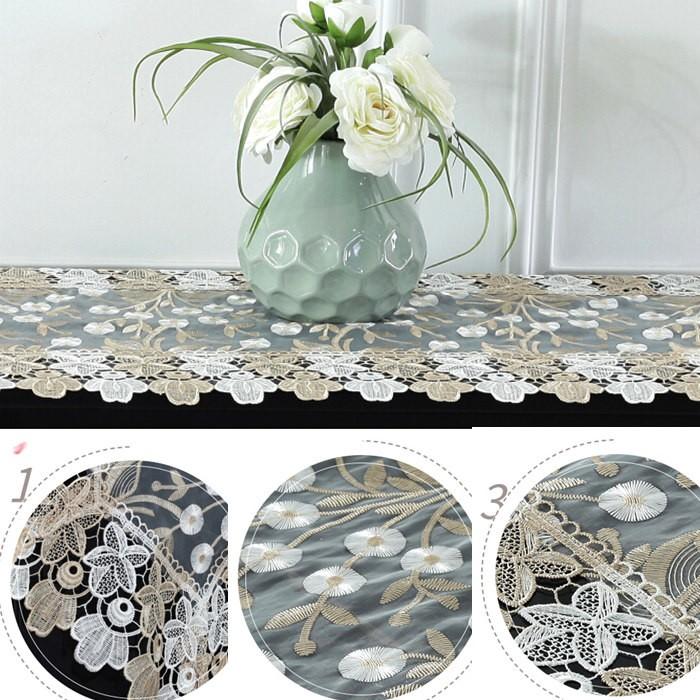 ピアノトップカバー ピアノカバー アップライトピアノ用ピアノトップカバー アップライト ピアノカバー  40cm x220cm シンプル 刺繍 お洒落 上品 レース柄 |  | 05