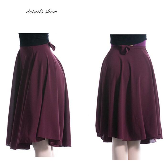 バレエスカート レオタード 大人 ロング 無地 衣装 練習用 ジュニア エレガント シフォン 単品 上品 おしゃれ かわいい 社交ダンス衣装 ダンス バレエ用品 |  | 04