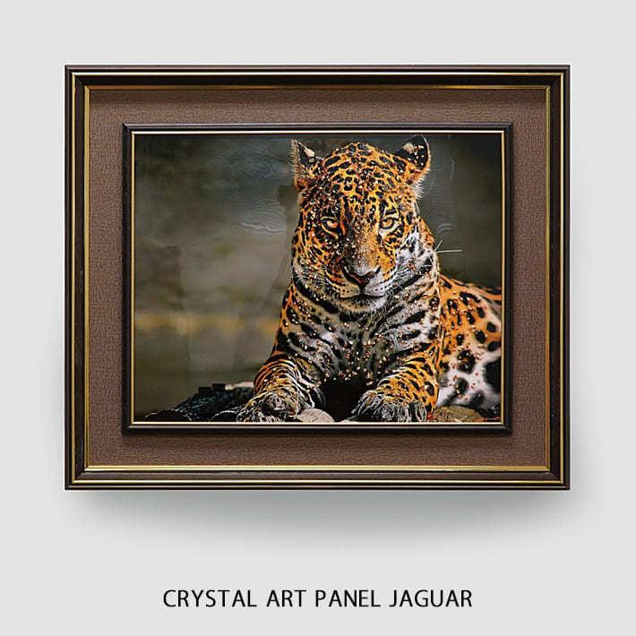 クリスタルアートパネル 水晶絵 水晶パネル 豹 パンサー 虎 モノトーン 黒 金 楽天市場】クリスタルアートパネル クリスタルピクチャー アート
