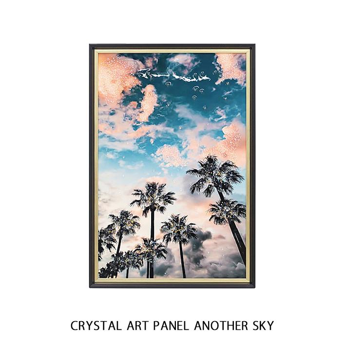 クリスタルピクチャー ショーマーロン アートパネル 花 143-026-053 クリスタルアートパネル クリスタルピクチャー アートパネル