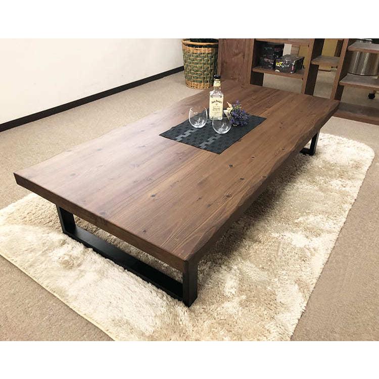 座卓 150cm 一枚板風 杉無垢 ローテーブル おしゃれ 木製 モダン 座卓 150cm 一枚板風 杉無垢 ローテーブル おしゃれ 木製 モダン