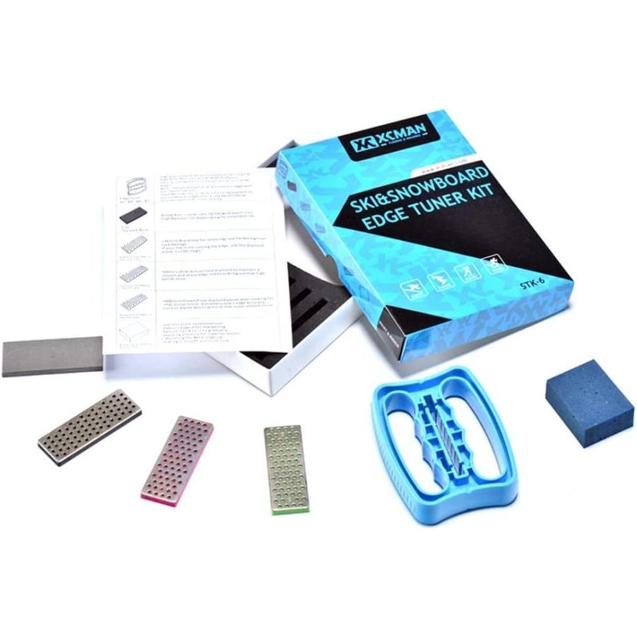 スノーボード スキー エッジチューニング キット エッジ ケア キット サイド スキー アングル ツール + 3 ダイヤモンド + ストーン XCMAN sp18ビックワーク 通販