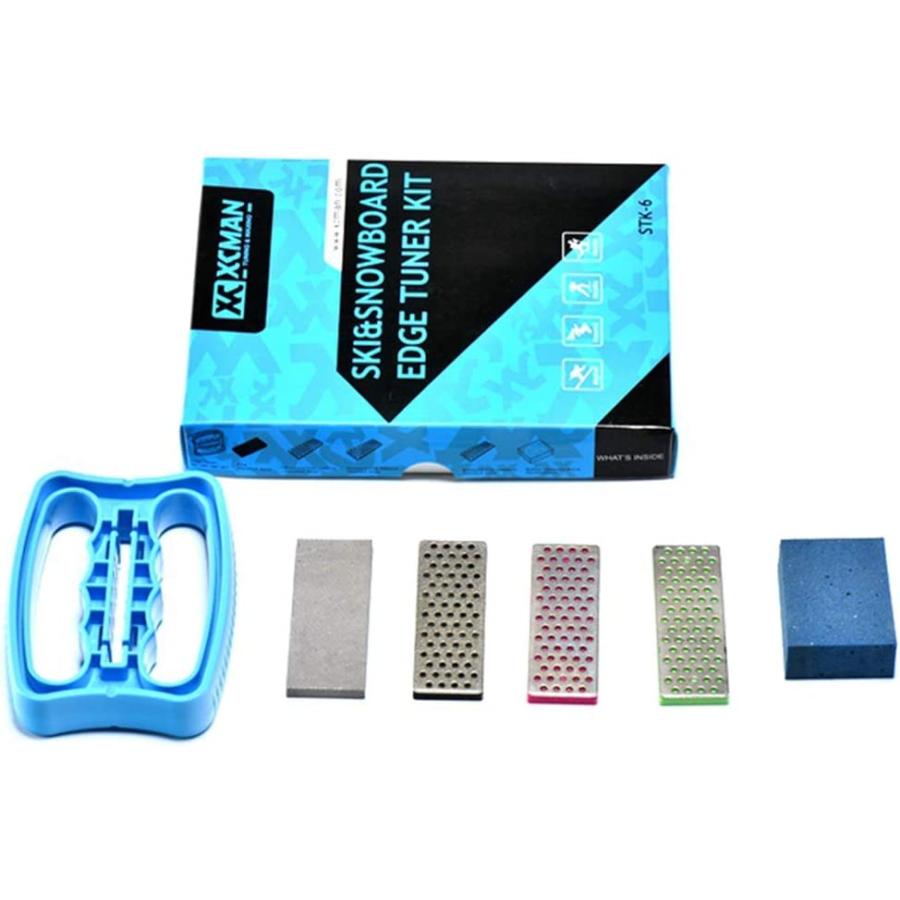 スノーボード スキー エッジチューニング キット エッジ ケア キット サイド スキー アングル ツール + 3 ダイヤモンド + ストーン XCMAN sp18ビックワーク 通販