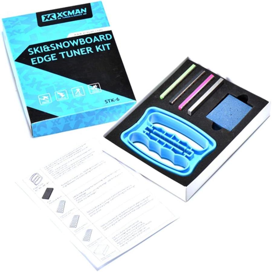 スノーボード スキー エッジチューニング キット エッジ ケア キット サイド スキー アングル ツール + 3 ダイヤモンド + ストーン XCMAN sp18ビックワーク 通販