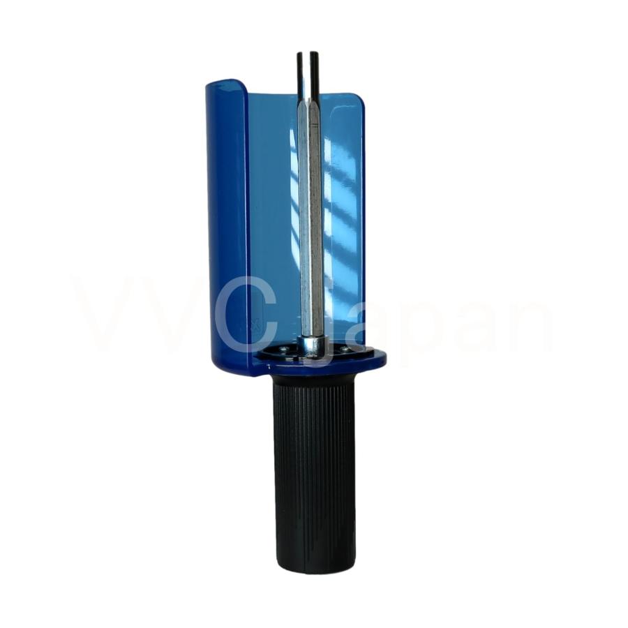 スノーボード（スキー）ワックス掛けブラシ　回転ブラシセット ベアリング入りハンドル ブラシ３個セット ナイロン 馬毛 真鍮 |  | 07