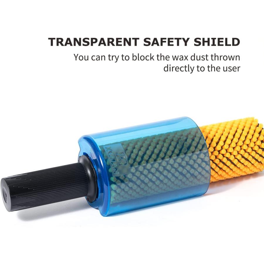 XCMAN スノーボード ロト ブラシ コントローラ ハンドル 200mm 長さ 10mm シャフト サフティ シールド 互換性 すべて 10mm ヘックス ロト ブラシ付 |  | 03