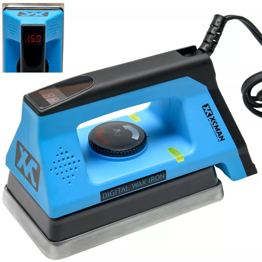 デジタル式ワックス掛けアイロン (スキー・スノーボード用) 100V - 分厚いベースプレート付き・保証付き | 