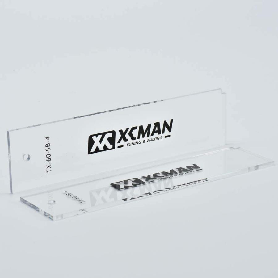 XCMANフリーライドスキー＆スノーボードベースワックスプラスチックスクレイパー4ミリメートル厚-エッジクリーニング2ピースのコーナーノッチ - 2pcs |  | 01