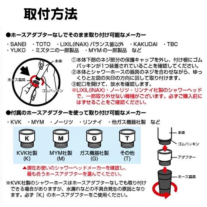シャワーヘッド エコリフレッシュ 交換用 高水圧 節水 シャワー ヘッド
