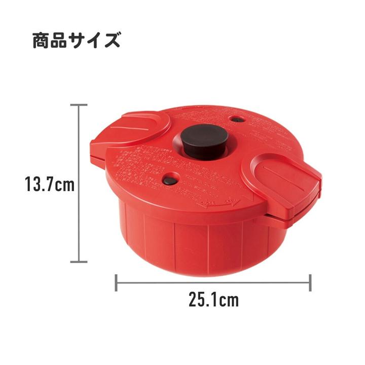 日本製 電子レンジ 調理器 圧力鍋 極み味 レシピ付き 料理 時短 調理