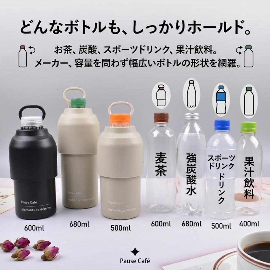 ペットボトルホルダー COLD&HOT 保冷 保温 500ml 650ml 対応