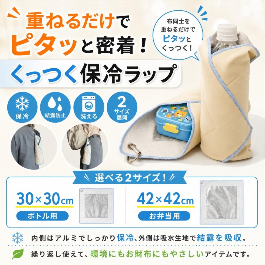 保冷 ペットボトル ランチクロス 保冷剤 お弁当 運動会 保冷バッグ