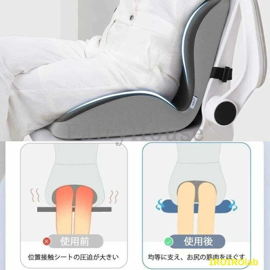 姿勢矯正クッション バランスチェア 腰痛対策 オフィスチェア THKJ