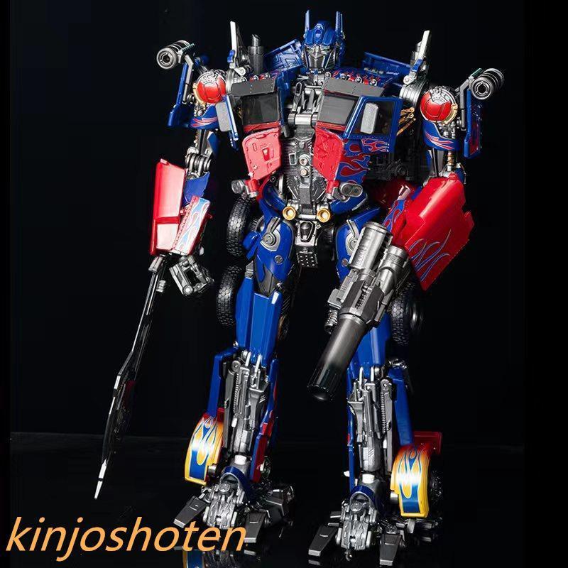 トランスフォーマー 海外版 光り 合金あり オプティマスプライム TransformersトランスフォーマーオプティマスプライムKM01合金拡大版