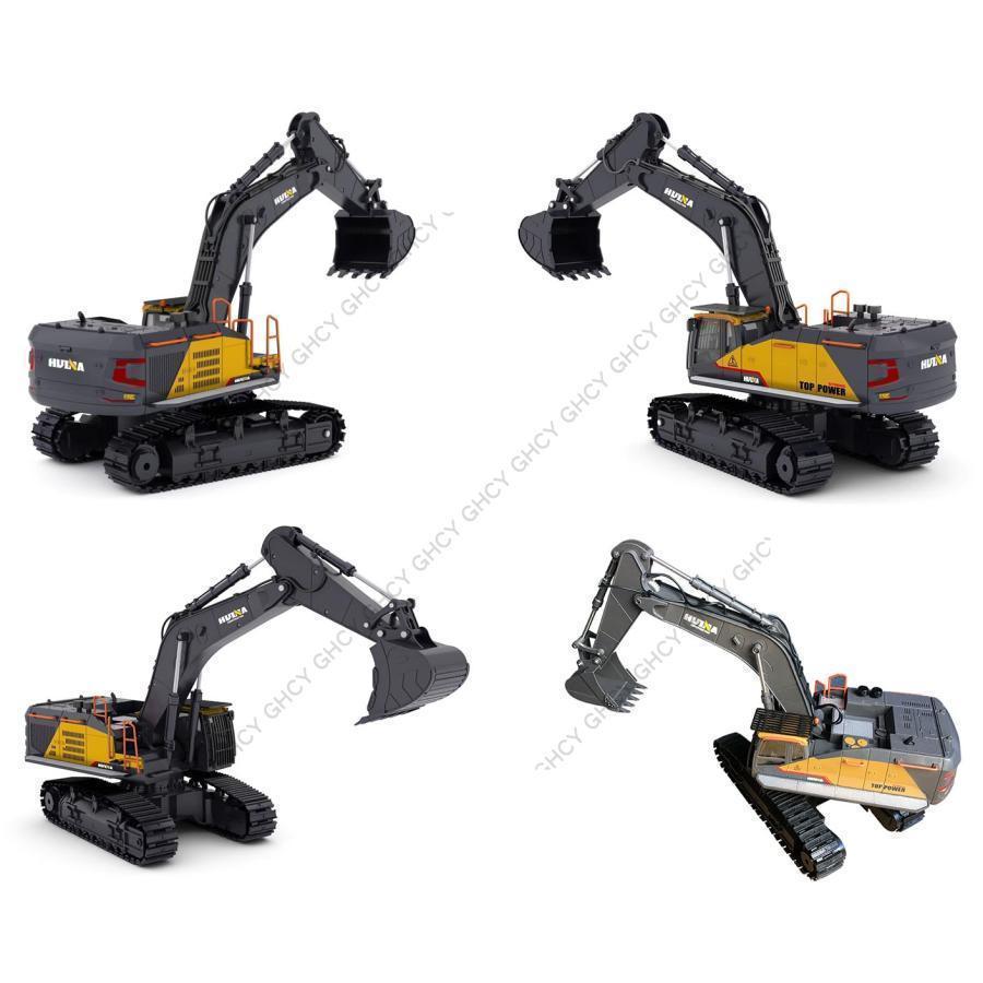 1/14 ラジコンショベル ラジコンカー 合金 ミニ 作業車 22チャネル 電動 働く車 重機 採掘機 工事現場 リモコン 砂場 大人 男の子 ギフト 6歳以上_15