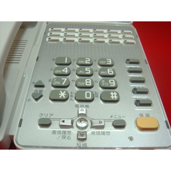 NTT GX-(18)STEL-(2)(W)(18ボタンスター標準電話機(白)) : 中古電話の  