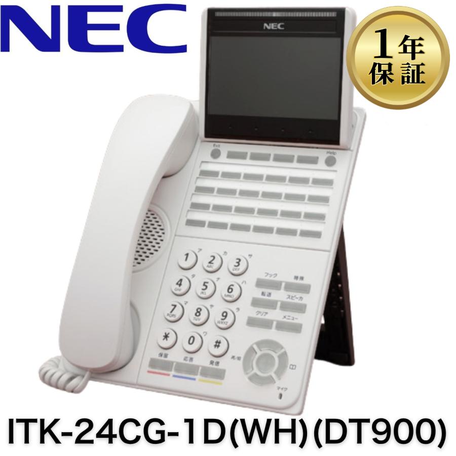 NEC 【美品】ITK-24CG-1D(WH)(DT900) NEC AspireWX ビジネスフォン