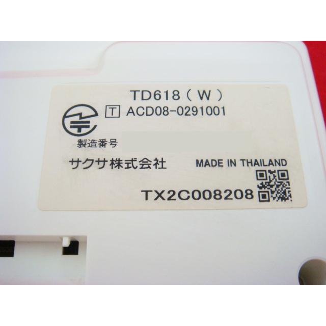 TD618(W) SAXA サクサ HM700 ビジネスフォン ビジネスホン 18ボタン