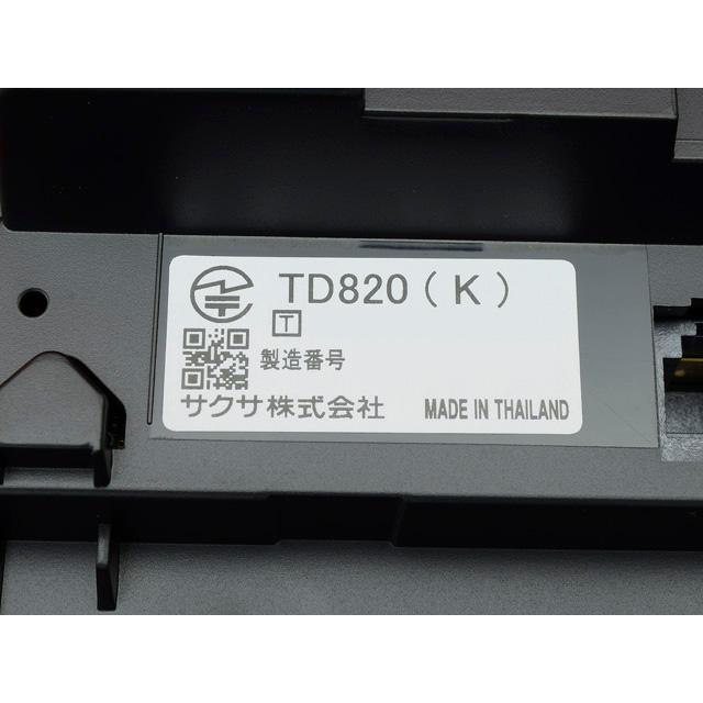美品】TD820(K) SAXA サクサ PT1000-2 ビジネスフォン ビジネスホン 30