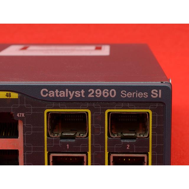 美品】WS-C2960-48TC-S シスコ Cisco Ciscoスイッチ（レイヤ2） : 中古 