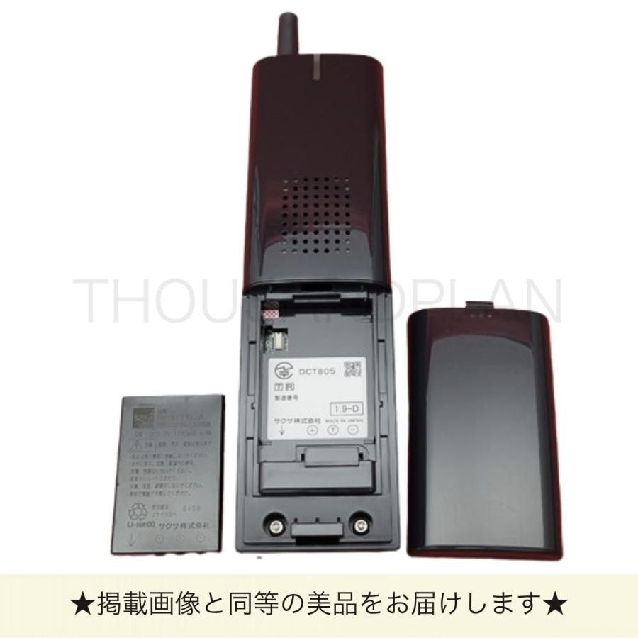 美品】WS805(K) SAXA サクサ PT1000 シングルゾーンDECTコードレス