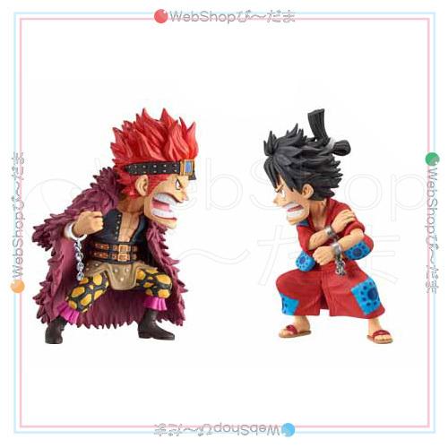 Webshopびーだまワンピース ワールドコレクタブルフィギュア ワノ国5 キッド ルフィ 2種セット 新品ss 百貨店