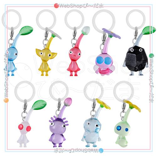 BANDAI ピクミン めじるしアクセサリー2 全9種セット/ガシャポン BANDAI ピクミン めじるしアクセサリー2 全9種セット/ガシャポン