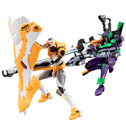 ＥＶＡーＦＲＡＭＥーＤＸ ヤシマ作戦セット（メタリックＶｅｒ.）　輸送箱未開封 BANDAI EVA-FRAME-DX：ヱヴァンゲリヲン新劇場版ヤシマ作戦