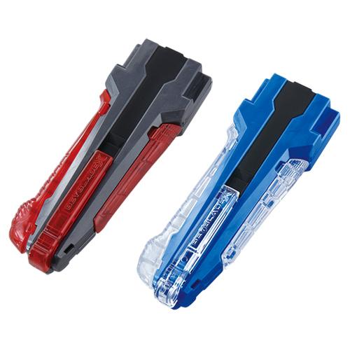 【新品未開封品】ベイブレード　カスタマイズグリップ　ガンメタ ベイブレードX BX-41/42 ラバーカスタムグリップ ガンメタVer.＆ブルー