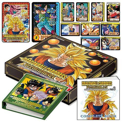ドラゴンボールカードセット　カードダス バンダイ、全169種収録の「ドラゴンボールカードダス Premium set Vol