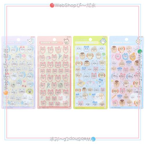 ちいかわ ボンボンドロップシール 第2弾 4種セット×20 ちいかわボンボンドロップシール第2弾が11月21日発売！購入方法や予約