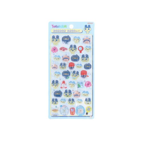 サンスター文具 ボンボンドロップシール たまごっち まめっち◇新品Sa