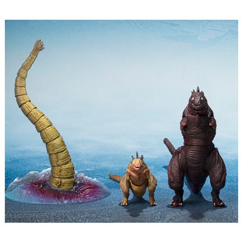 S.H.MonsterArts ゴジラ(2016)第2形態＆第3形態＆巨大不明生物セット