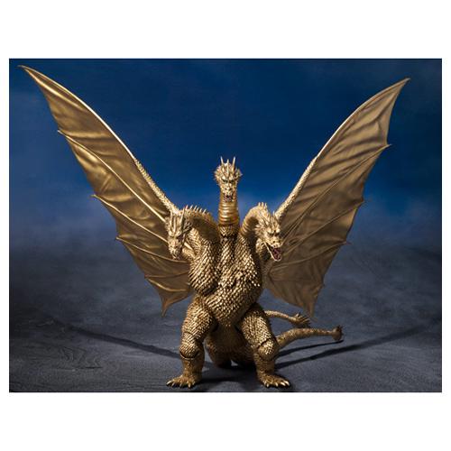 S.H.モンスターアーツ キングギドラ ( 1972 ) ゴジラ対ガイガン BANDAI（バンダイ） ☆S.H.MonsterArts キングギドラ(1972) 地球攻撃