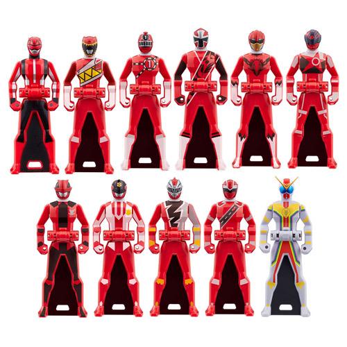 レンジャーキー6種 After Gokai HEROセットより BANDAI（バンダイ） ゴーカイジャー レンジャーキー -MEMORIAL EDITION