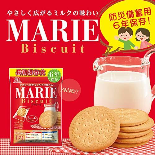 【3袋セット】長期保存食 6年保存 マリー ビスケット 12枚入り x 3袋（計36枚）｜biizo-shop｜02