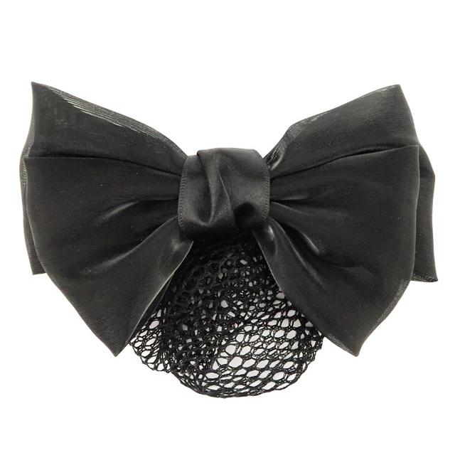 リボン バレッタ シンプルオーガンジー ネット付 送料別 オフィスやお仕事でも好印象です 素材に弾力があるので帽子併用にオススメ ヘアアクセサリー 1524a 美人髪koeido ヘアアクセサリー 通販 Yahoo ショッピング