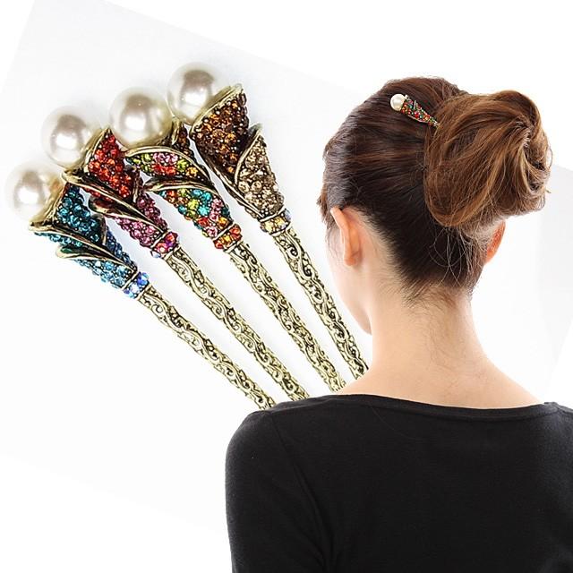 一本カンザシ オリエンタル フラワー ヘアアクセサリー 美人髪koeido ヘアアクセサリー 通販 Yahoo ショッピング