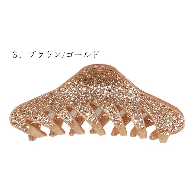 バンスクリップ L フルサイズ キラキラ FUJI アクリルに上質ストーン