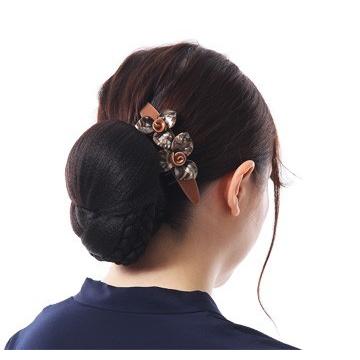 シニヨン ウィッグ 結い上げ ヘアアクセサリー 付け毛 着物 ヘアピース